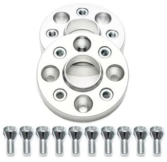 Spurverbreiterung Festverschraubtes System Set mit Zentrierung für OEM Schrauben M12x1.5 4x100 Nabenlochbohrung 57,1 Seite: 20/25 / 30mm pro Achse: 40/50 / 60mm 1039048 (25mm)