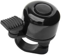 Newrban | Ideale Klingel für Fahrräder und Scooter SMALL Bell - Kompatibel mit Lenkern mit einem Durchmesser von 31,8 mm - Abmessungen: 5,5 x 3,5 x 4 cm - Schwarz