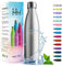 HoneyHolly Gourde Isotherme - 750ML - Gourde Inox isolé à Double Mur, Gourde Sport sans BPA, Bouteille Isotherme Étanche, Processus de revêtement en Poudre - Pour Boissons Chaudes Et Froides