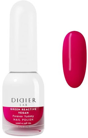 Didier Lab - Premium Veganer Nagellack Schnelltrocknend Forever Yummy - Klassischer Maniküre Ohne UV Licht - Hema Free Lack - Natürliche Inhaltsstoffe - 25-Freie Formel - Nagellack Langanhaltend 10ml