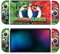 Super Mario & Luigi OLED-Schalter-kompatibel, robust, Rot und Grün, TPU-Gummi-Schutzhülle für OLED-Switch-Konsole und Joy Cons