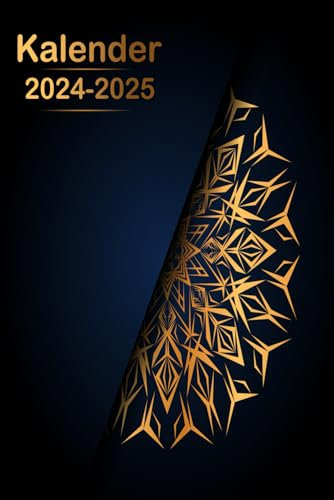 Kalender 2024 2025: wochenplaner 24 Monate , Januar bis Dezember I kalender 2024-2025 I 1 woche 2 seiten I terminplaner mit uhrzeit I jahreskalender buch I A5