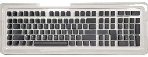 117 Tasten koreanische/russische Puddings Tastenkappen OEM-Profil PBT Doubleshots Tastenkappe für mechanisches Tastaturlayout Hintergrundbeleuchtete Tastenkappen