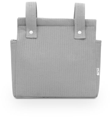 Danielstore Bolso Panera Carro bebé modelo BOLSO CARRO TALEGA ALGODON | 34x34x10cm, algodón, 4L | 2 compartimentos, cierre cremallera, | Organizador para paseo