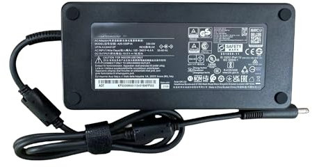 XITAIAN Fuente de alimentación 19,5 V, 16,92 A, 330 W A20-330P1A A330 A012P para MSI Raider GE78 GE77 GE76 GE67 MSI Vector GP76 GP66 Machenike Star 17 Titan GT77 GE76 (5.5.5 V) .5 5 mm de diámetro