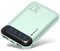 Portable Charger 10000mAh Slim USB C Input and Output Power Bank with LED Display Lightweight External Battery Pack Compatible for iPhone 14/13/12, iPad, Samsung etc. (green(mini))