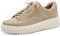 MARCO TOZZI Damen Sneaker flach mit Schnürsenkeln Elegant, Beige (Dune), 40 EU