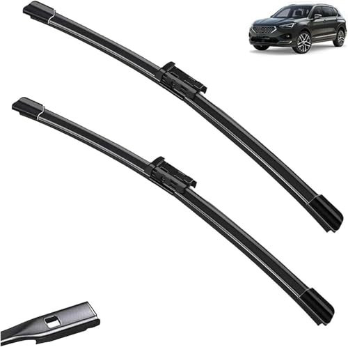 Scheibenwischer für SEAT Tarraco KN2 2018 2019 2020 2021 2022 2023, Scheibenwischerarm und Blatt Set Gummi Reinigungsfenster Ersatzteile