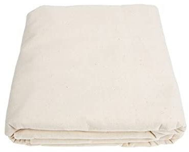Yardenfun Malerbedarf Abdeckfolien Wiederverwendbare Baumwolle 160x400cm Farbe