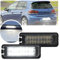 AUTOLUXE 2 x Super Bright White LED License Number Plate Lights Canbus Error Free for VW Volkswagen Porsche Models Golf 4 5 6 7 Passat Scirocco Polo Cayman Cayenne 911 Etc