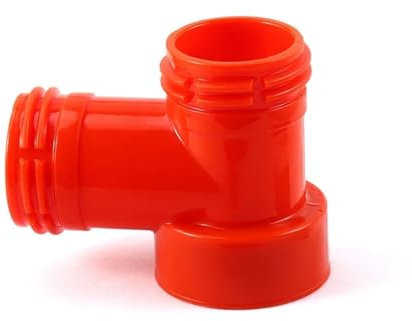 ZRHYRG Heimbrausystem Karbonisierungskappe T-Stück für Softdrink-PET-Flaschen, 3-Wege-Anschlussstück für Homebrew, Karbonisierungswerkzeuge für Fässer Heimbrau-Sets