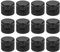 Luxshiny 40pcs Sports Bottle Caps Replacement Lids for Water Bottles Leak Design Comfortable Touch for Home Brewing and Homemade Juice