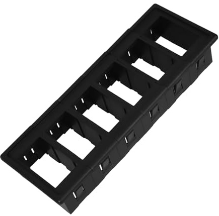 BESPORTBLE Marco de Montaje para Interruptor de Automóvil Yate Panel de Resistente Diseño Elegante para Modificaciones Náuticas y Vehículos