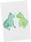 Mr. & Mrs. Panda Postkarte Frosch Liebe - Geschenk, Freundin, Freund, Einladung Geburtstag, große Liebe, Pärchen, Einladungskarte, Ansichtskarten,