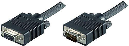 Microconnect MONGH3B 3m VGA (D-Sub) VGA (D-Sub) Noir câble VGA - Câbles VGA (3 m, VGA (D-Sub), VGA (D-Sub), Mâle, Femelle, Noir)