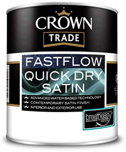 Crown 5ltr Trade QD Fastflow White Satin