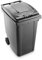 Mobil Plastic Poubelle pour tri sélectif de déchets 360 l, certifiée Uni en 840 pour Usage extérieur, Couleur Grise