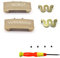 Aiivioll Replacement Headband Hinge Clip Cover + Pin Repair Parts Kits Set Accessories Compatible with Solo3 Wireless Solo2 Wireless Wired Over-Ear Headphones (Gold)