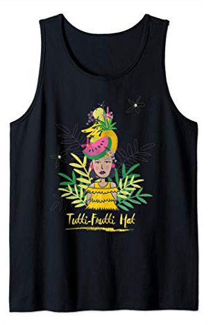 Tutti & Frutti Mädchen Früchte Hut Wassermelone Party Tank Top