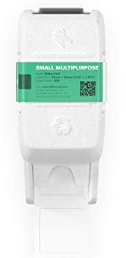Zebra - ZSB Small Multi-Purpose Labels for Thermal Label Printer | Label Printer Cartridge - ZSB-LC107-1.25 x 1.25 inch (800 Labels in Cartridge) | Compatible with ZSB-Series Label Printer Machine