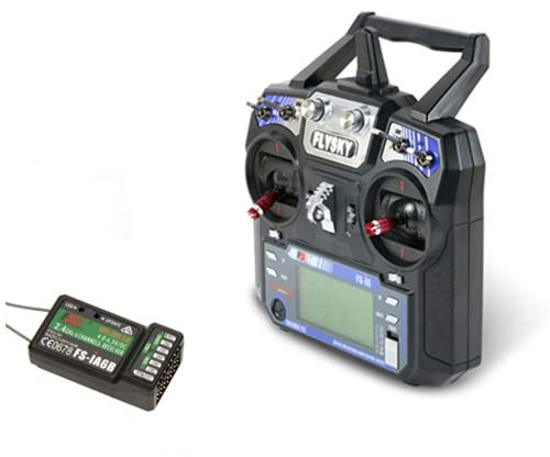 DollaTek Flysky FS-i6 6CH 2.4 GHz RC-Sender mit FS-iA6B-Empfänger für RC Multirotor Helicopter Airplane Glider