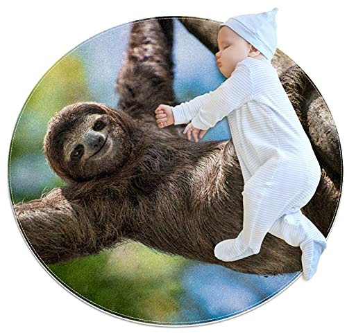 Rutschfeste Bodenmatten Krabbelmatten Kinderzimmer Spielmatten Kinderteppich Spielmatten Kinder Spielmatten Faultier Tier