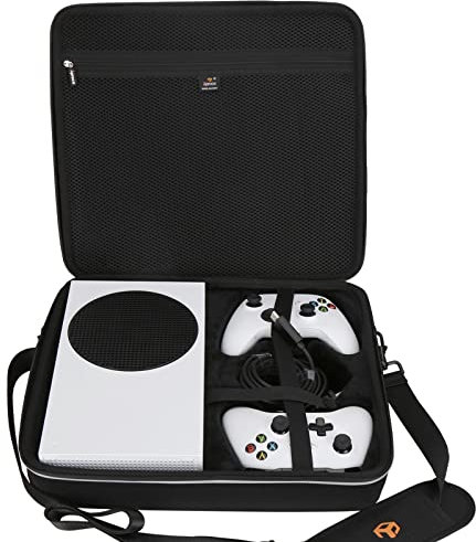 Aproca Hard Storage Travel Case for Microsoft Xbox Series S Game All-Digital Console and Xbox Wireless Controller