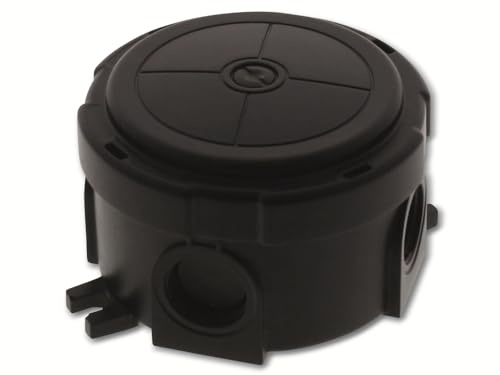 Wiska 10110630 Abzweigkasten (L x B x H) 100 x 89 x 57mm Schwarz IP66/IP67 5St.