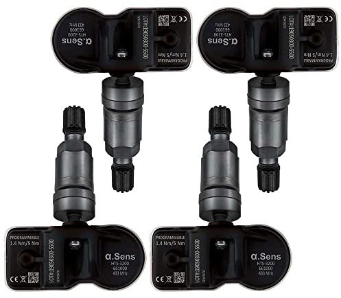 Alpha.Sens RDKS Sensor 4-661383A anthrazit kompatibel mit Subaru Forester Impreza Outback WRX STI XV