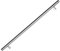 Gimisgu Edelstahl Handlauf Treppengeländer Geländer Wandhandlauf Wand Treppe für Innen & Außen Stange mit Halterung und Endkappen, Ø 42 mm, Länge: 140 cm