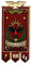 Starforged Space Marines Chapter Banner Collection Kühlschrankmagnet, Warhammer, 40 K, Blutrabe