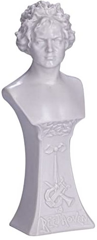 danila-souvenirs Deutscher Komponist Ludwig Van Beethoven marmor Büste Statue Skulptur 17,5 cm