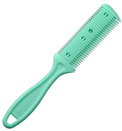 Nikou Hair Razor Comb, Split End Trimmer, Dual Sides Beauty Salon and Home Styling Comb for Hair Cutting