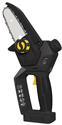 TEXAS CHX 2000 Akku Kettensäge (Astsäge mit 20 Volt, Kettenbremse, 12,5cm Schwertlänge, ohne Akku und Ladegerät)