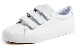 Keds Women's Jump Kick V Sneaker, White Leather, 7.5