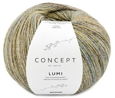 Katia Concept 250g Lumi Socks 6-fach 255