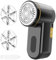 Z-TIISON Electric Lint Remover, Portable Fabric Shaver Defuzzer with 6-Leaf Blades, Dual Protection, Removable Bin, Quickly Remove Fuzz, Lint Balls, Pills, Bobbles from Clothes Couch&Carpet