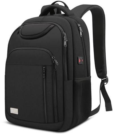ZYB Zaino impermeabile per laptop 15, Nero