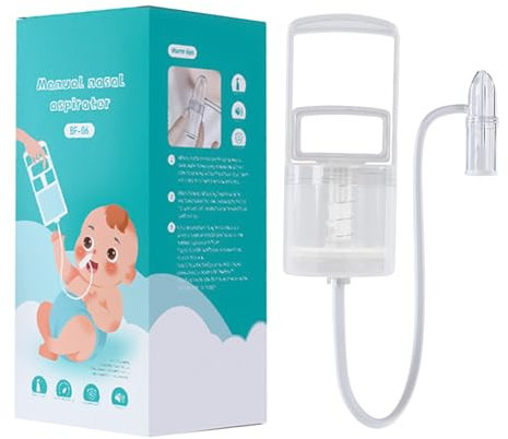 Nasensauger für Babys, manuell, Werkzeug zur Beseitigung von Nase und verstopfter Nase bei Neugeborenen und