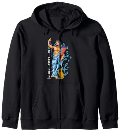 Dieu antique avec amphore - Dionysus Sweat à Capuche