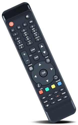 MOVHEIYL Ersatz Fernbedienung für FORMULER F1, F2, F3, F4, Turbo + TV Control