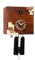 Kuckucksuhr Modern Cube Holzteile Mechanische 8 Tage