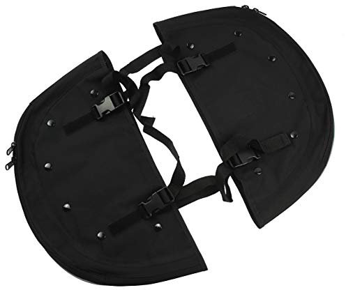 HDBUBALUS Soft Lowers Chaps Beinwärmer Tasche für Harley Sportster Dyna Softtail Touring for Softtail
