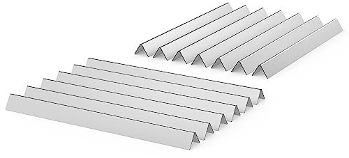 SafBbcue 67671 Flavorizer Bars Ersatzteile für Summit 600 Series Grills Summit E/S-620/650/640/660/670 Gasgrillteile, 13 Stück 16GA Edelstahl Flavor Bars Ersatz für Weber 67670