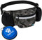 PetAmi Hunde-Bauchtasche, Leckerlibeutel für Hundespaziergänge, Training, eingebauter Kotbeutelspender, Wasserflaschenhalter, faltbarer Napf, Laufen, Trockenfutter (Camo Black)