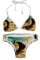 GIAPB Bikini Sets für Damen BademodeTriangel Badeanzug Krawatte Damen Bikini,Beach Volleyball,XL