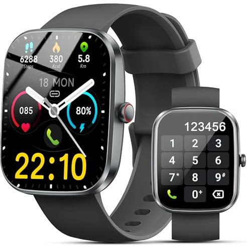 Kuizil Reloj Inteligente rastreador de Fitness con más de 100 Modos Deportivos, IP68 Resistente al Agua