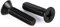Dayalo 50 viti a testa svasata M5 x 12, viti a testa piatta, in acciaio inox A2 V2A, Phillips integrali, ossido nero