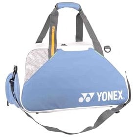 YONEX Club Boston Bag 52511 – Badmintontasche mit Schläger-, Haupt- & Schuhfach | Abnehmbarer Schultergurt | 55 x 26 x 30 cm | In Mehreren Farben (Blau)
