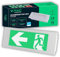 V-TAC Éclairage de Secours LED 3,8W – Lampe LED Encastrable pour Sortie de secours, Sécurité et Urgences avec Batterie 25000 mAh – Montage Mural Facile – IP20 – Anti Black Out – Lumière Froide 6000K